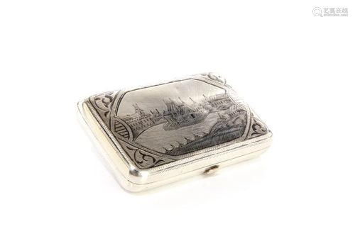 19TH CENTURY RUSSIAN SILVER SNUFF B…