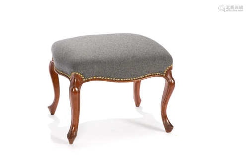 QUEEN ANNE STYLE FOOTSTOOL