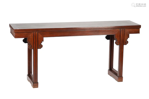 CHINESE ROSEWOOD ALTAR TABLE