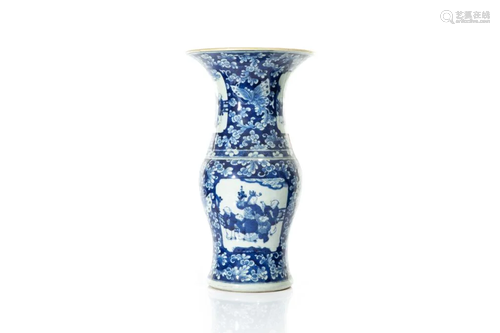 CHINESE BLUE & WHITE PORCELAIN YENY…