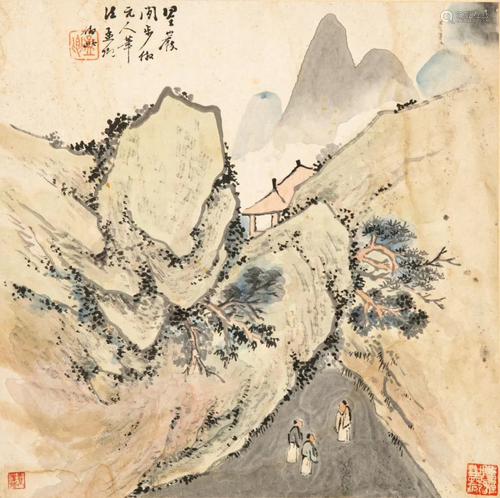 PAINTING IN THE STYLE OF WU ZHEN (128…