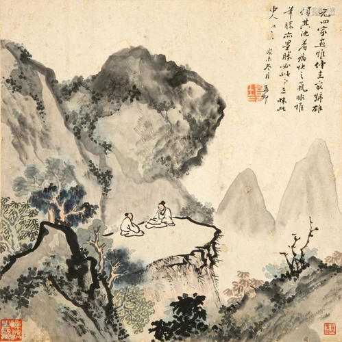 PAINTING IN THE STYLE OF WU ZHEN (128…