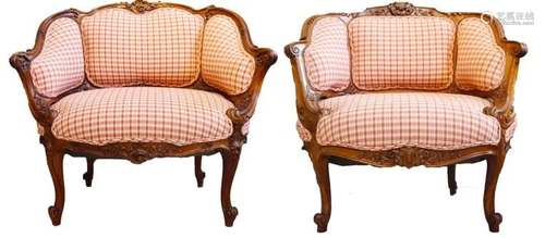 Pair of French Bergere Chairs