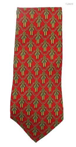 Hermes Silk Tie