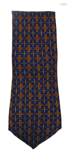 Hermes Silk Tie