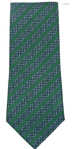 Hermes Silk Chain Tie