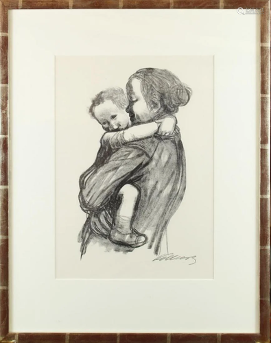 Kathe Kollwitz (German 1867-1945) Etch…