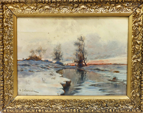 Signed, Russian School, Oil on Canvas