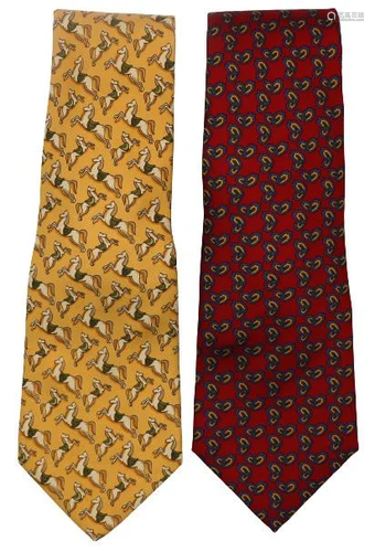 Pair of Silk Designer Ties