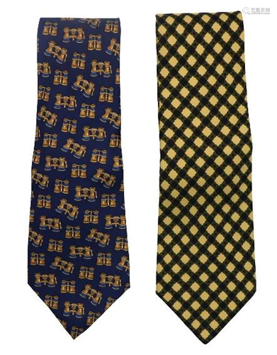 Pair of Italian Fendi Ties