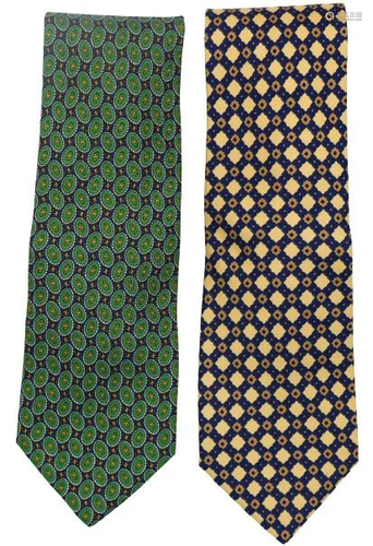 Pair of Italian Fendi Ties