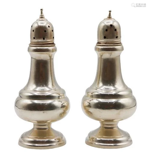 Sterling Silver Salt and Pepper Shakers