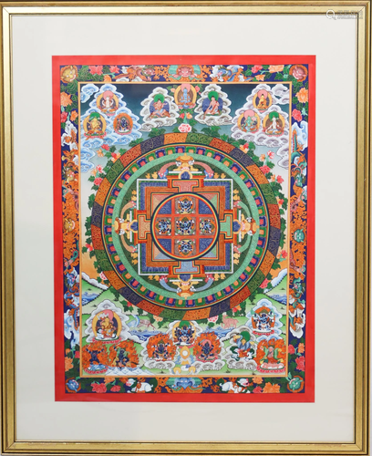 Hand Painted Thangka