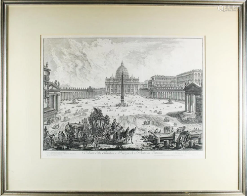 Giovanni B. Piranesi (1720-1778) Italian, Etching