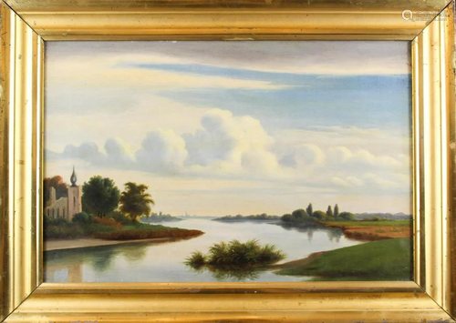 American Hudson River School Oil on Canvas