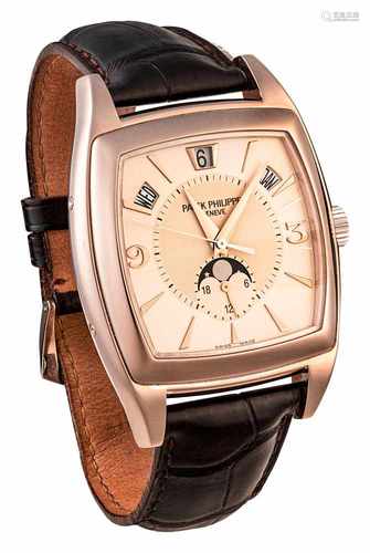 Patek Philippe Herrenarmbanduhr «Gondolo Calendario»