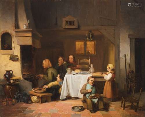 Pieter Oosterhuis. 1816 Groningen - 1887 Amsterdam. War ab 1836 in Amsterdam tätig. Stellte 1836 -