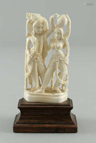 Krishna und Parvati.