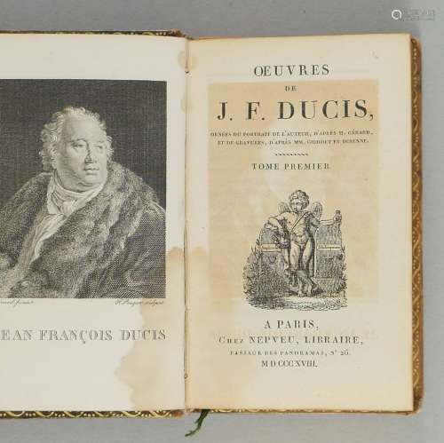Ducis, Jean-François. Oeuvres.
