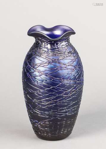 Kobaltblaue Vase