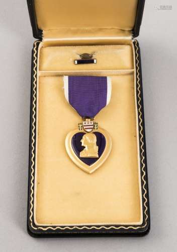 USA: Militärischer Verdienstorden Purple Heart.
