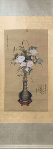 chinese painting by empress dowager ci xi