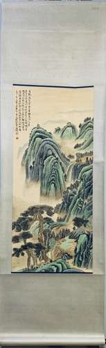 chinese painting by he tianjian