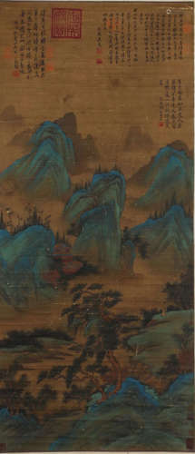 chinese painting by ju ran