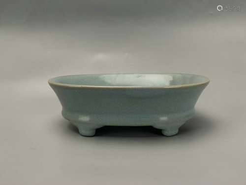 chinese ru kiln porcelain brush washer