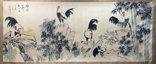 chinese painting by xu beihong in modern times