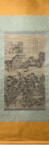 chinese painting by Wang Hui