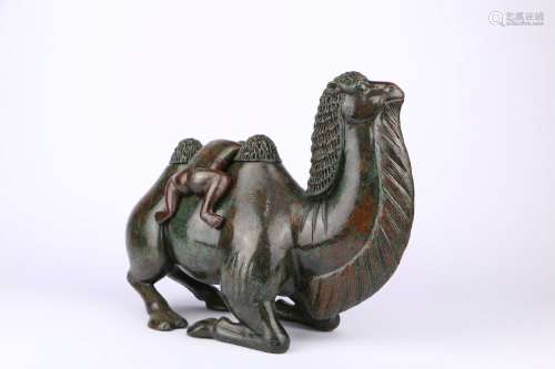 chinese bronze camel,tang dynasty