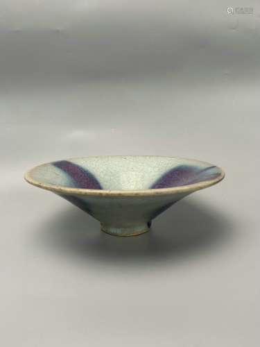 chinese jun kiln porcelain bowl