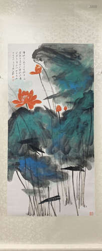 chinese painting by zhang daqian