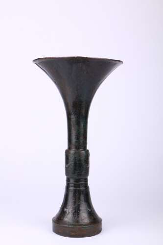 chinese bronze flower vase,song dynasty