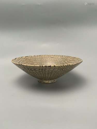 chinese porcelain conic bowl