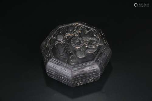 chinese old collection cinnabar duan inkstone