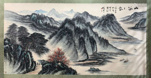 chinese painting by li xiongcai