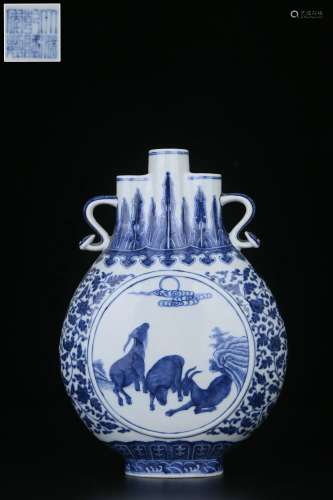 chinese blue and white porcelain vase