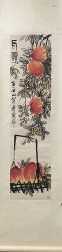 chinese painting by qi baishi