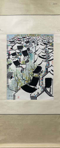 chinese painting by wu guanzhong