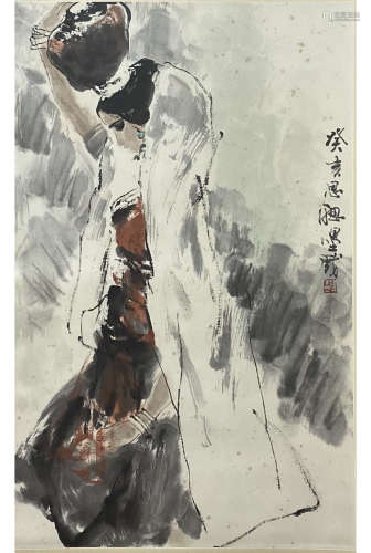 A Chinses Painting, Zhou Sicong Mark