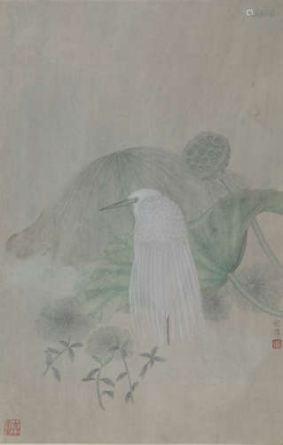 A Chinses Painting, Jiang Hongwei Mark