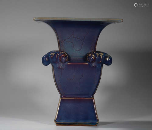 CHINESE JUN KILN VASE