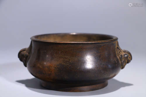 XUANDE MARK, CHINESE BRONZE CENSER