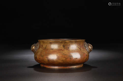 CHINESE BRONZE CENSER