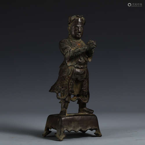 CHINESE BRONZE BUDDHA