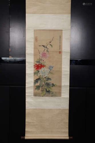 GUANGXU MARK CHINESE PAINTING