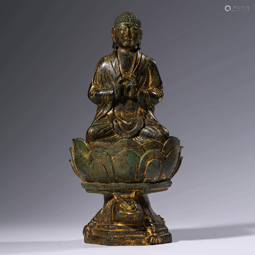 A BRONZE MAHAVAIROCANA