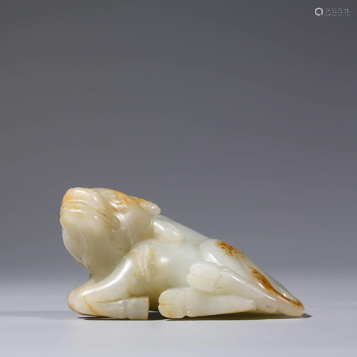 A WHITE JADE BEAST